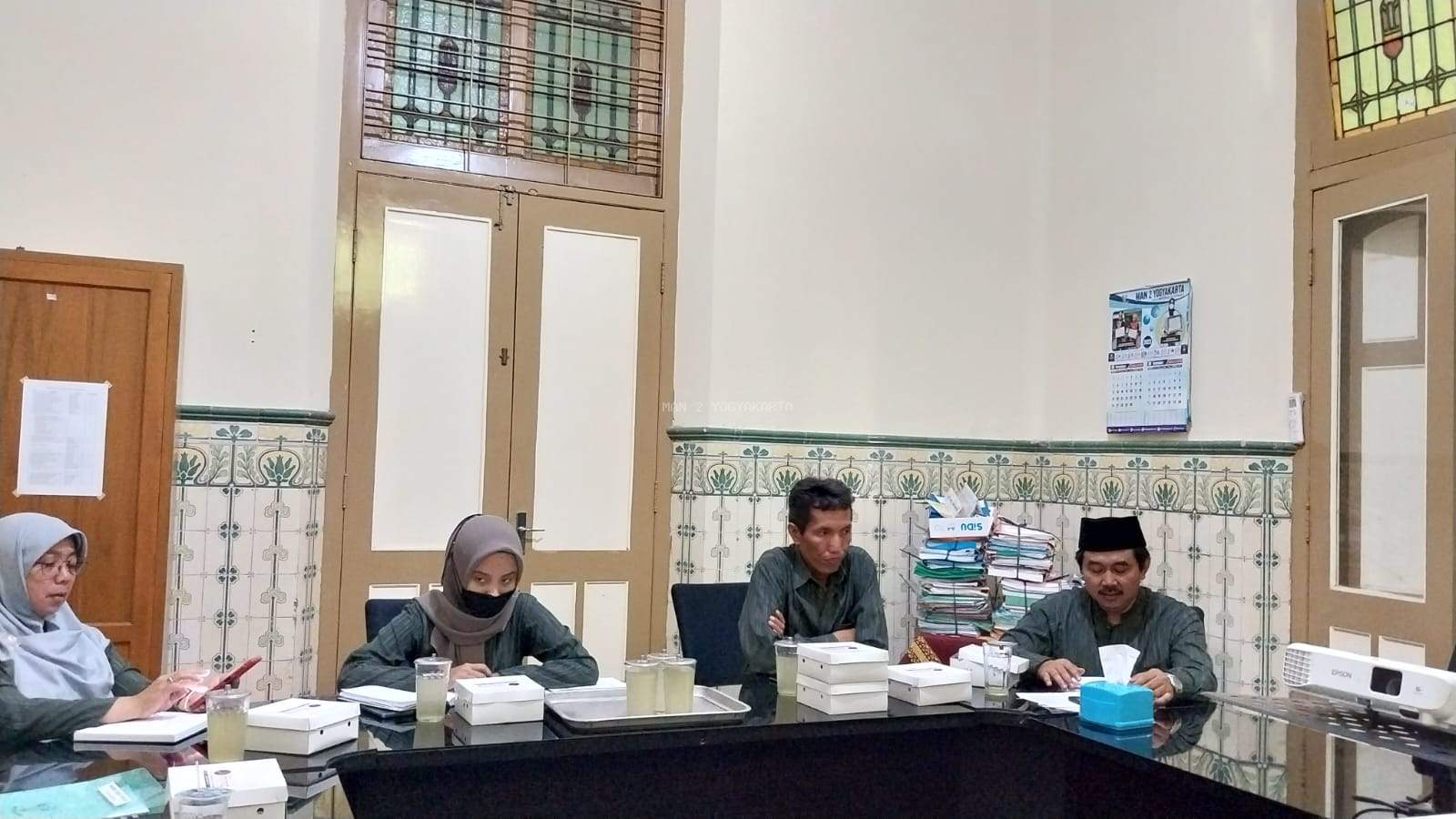 Koordinasi kuatkan visi Tampil Islami melalui peran boarding Ihyaul Ulum.