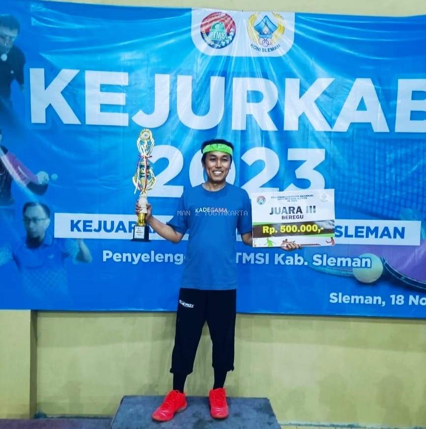 Tendik MAN 2 Yogyakarta Raih Kejuaraan Kejurkab Sleman 2023