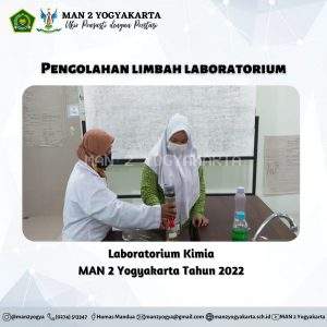 Pengolahan Limbah Cair Laboratorium IPA MAN 2 Yogyakarta