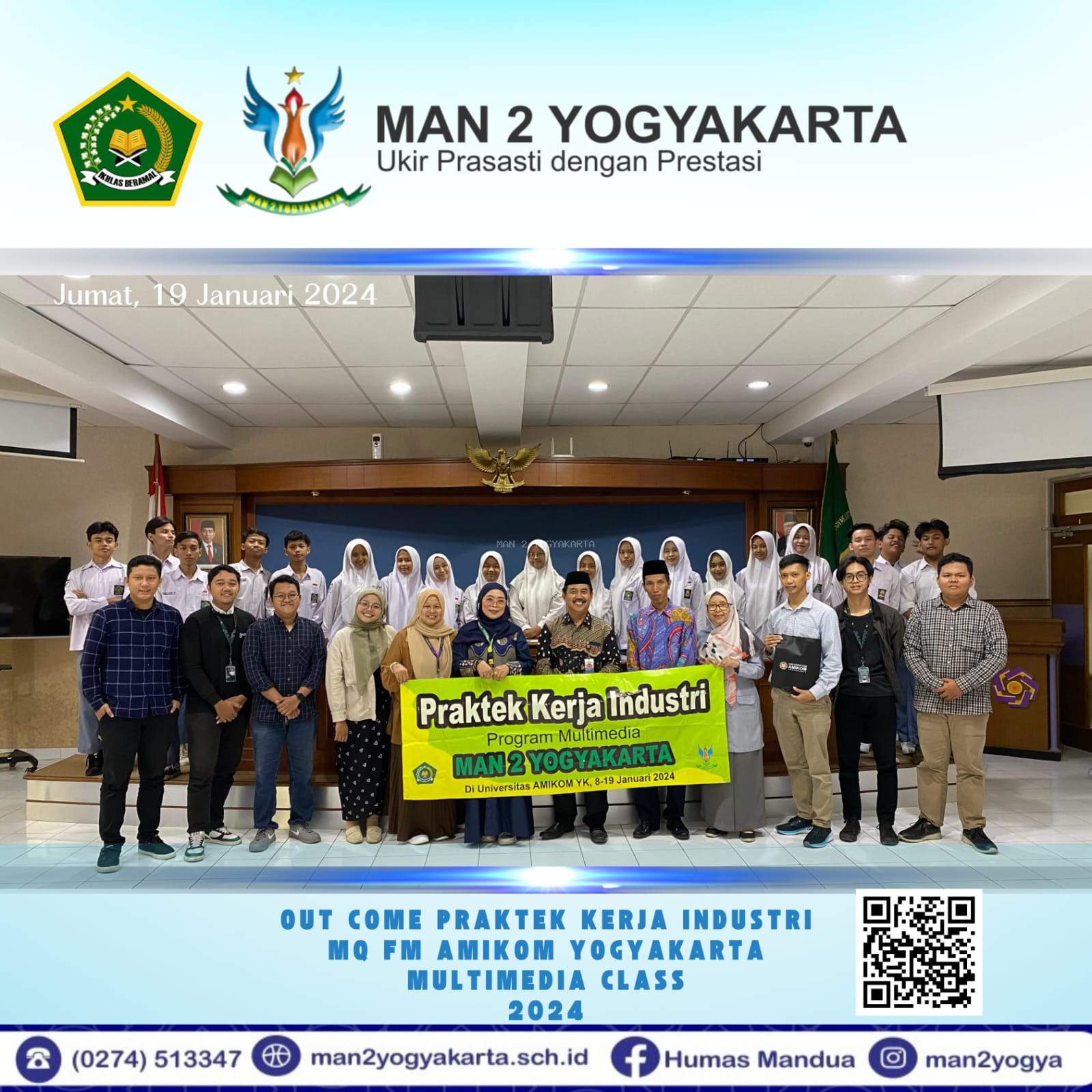 Out Come Praktek Kerja Industri di MQ FM AMIKOM Yogyakarta