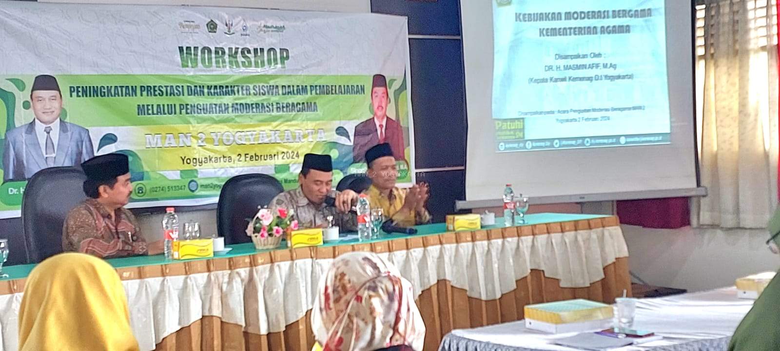 MAN 2 Yogyakarta Gelar Workshop Penguatan Moderasi Beragama