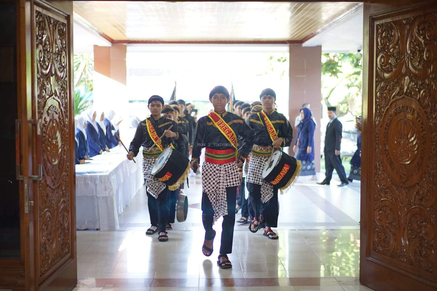 Aksi Bregada Mandaya di Akkhirusanah MAN 2 Yogyakarta