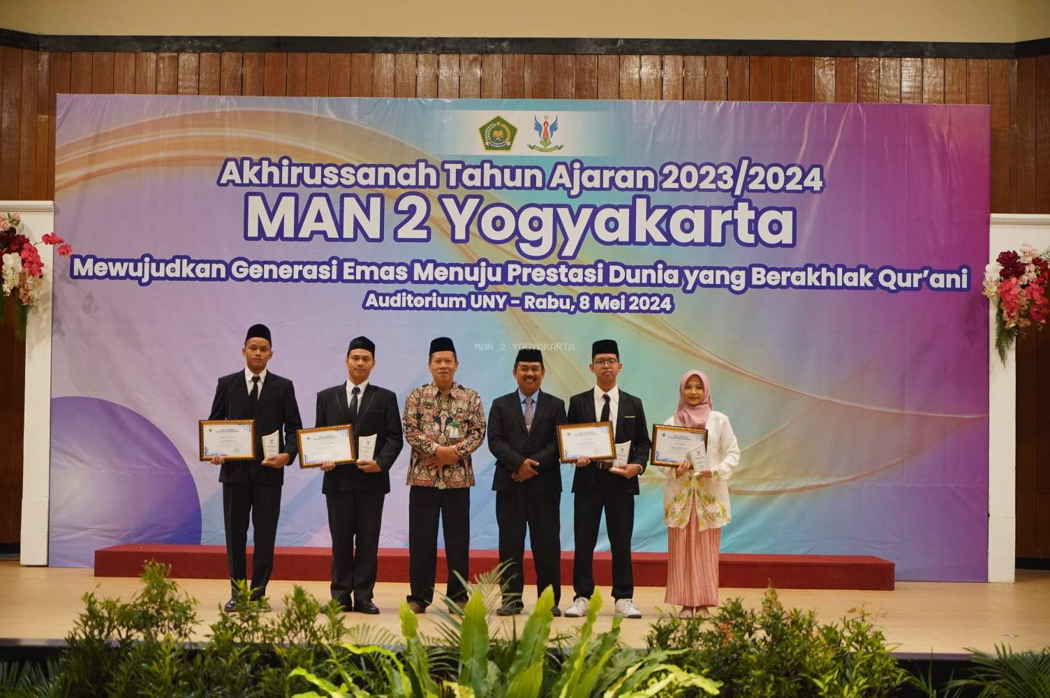 Spesial, Apresiasi Siswa Berprestasi dengan Karakter Baik pada Akhirusanah MAN 2 Yogyakarta