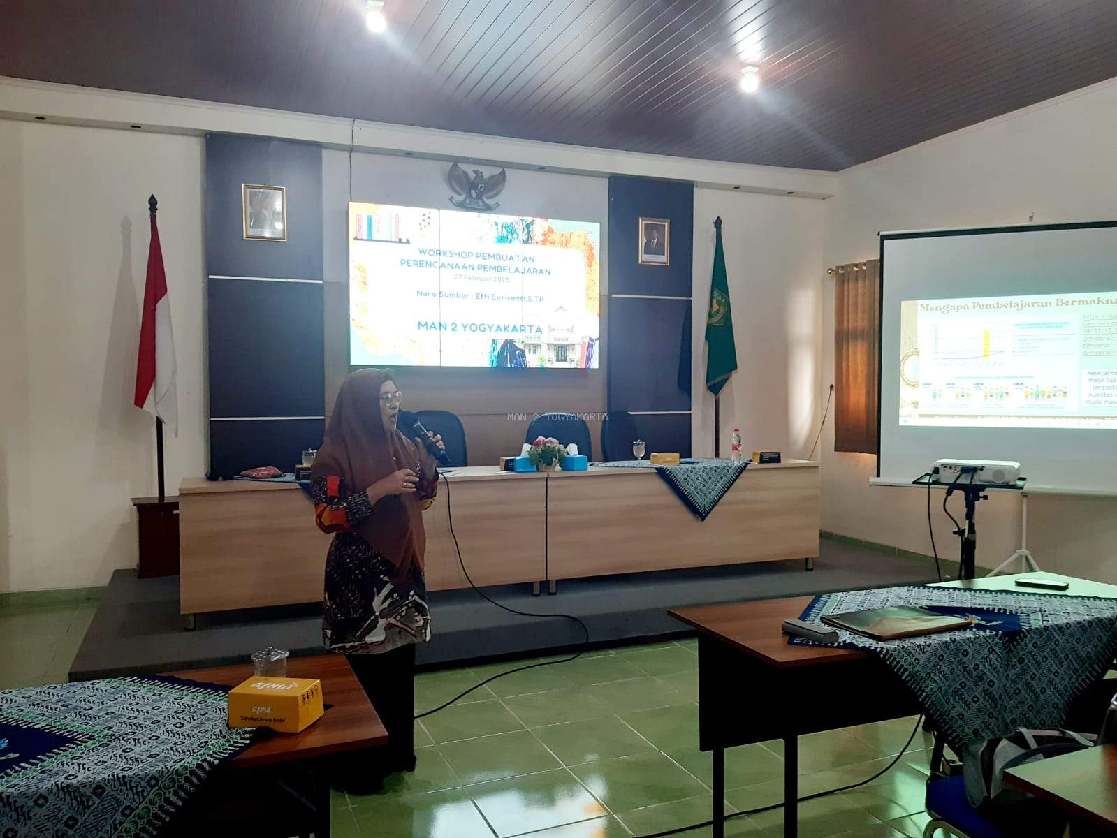 Proges Pembelajaran, MAN 2 Yogyakarta Adakan Workshop Pembuatan Perencanaan Pembelajaran Bersama Pengawas