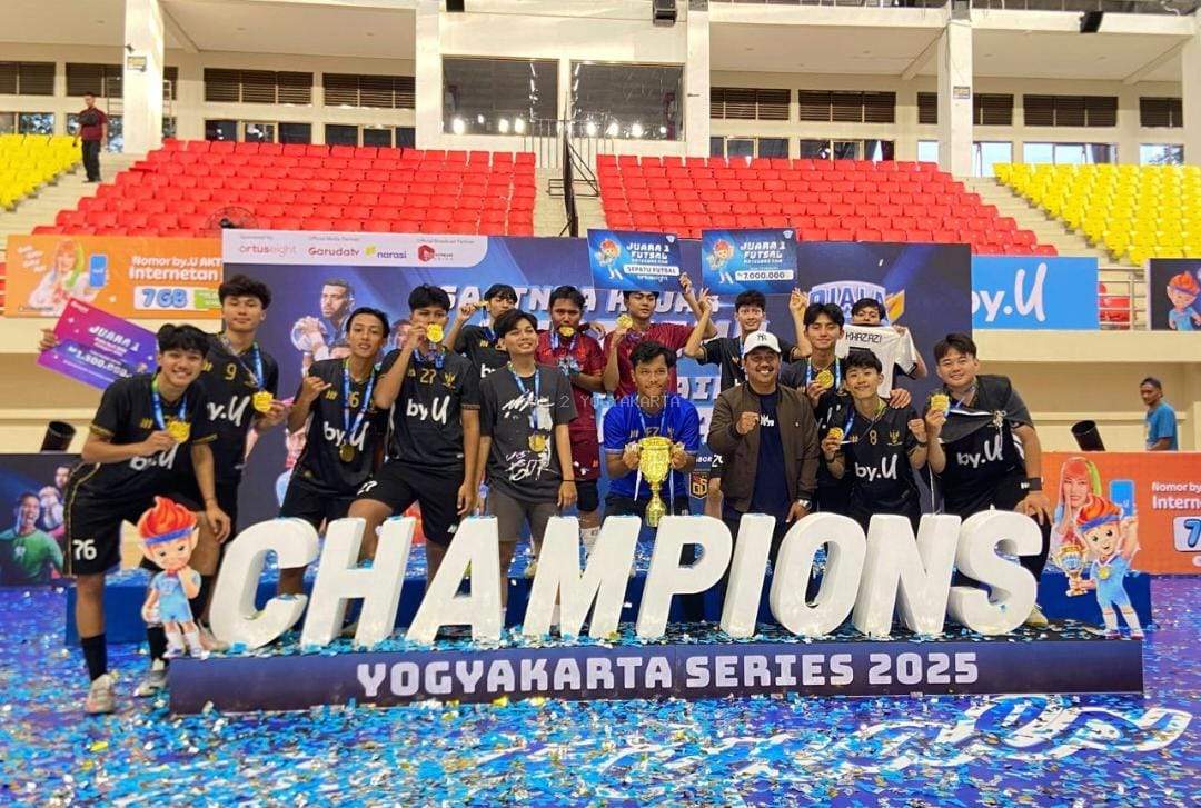Borong Gelar Juara, Tim Futsal MAN 2 Yogyakarta Tunjukkan Aksi Memukau di Ajang Futsal Piala by.U Yogyakarta