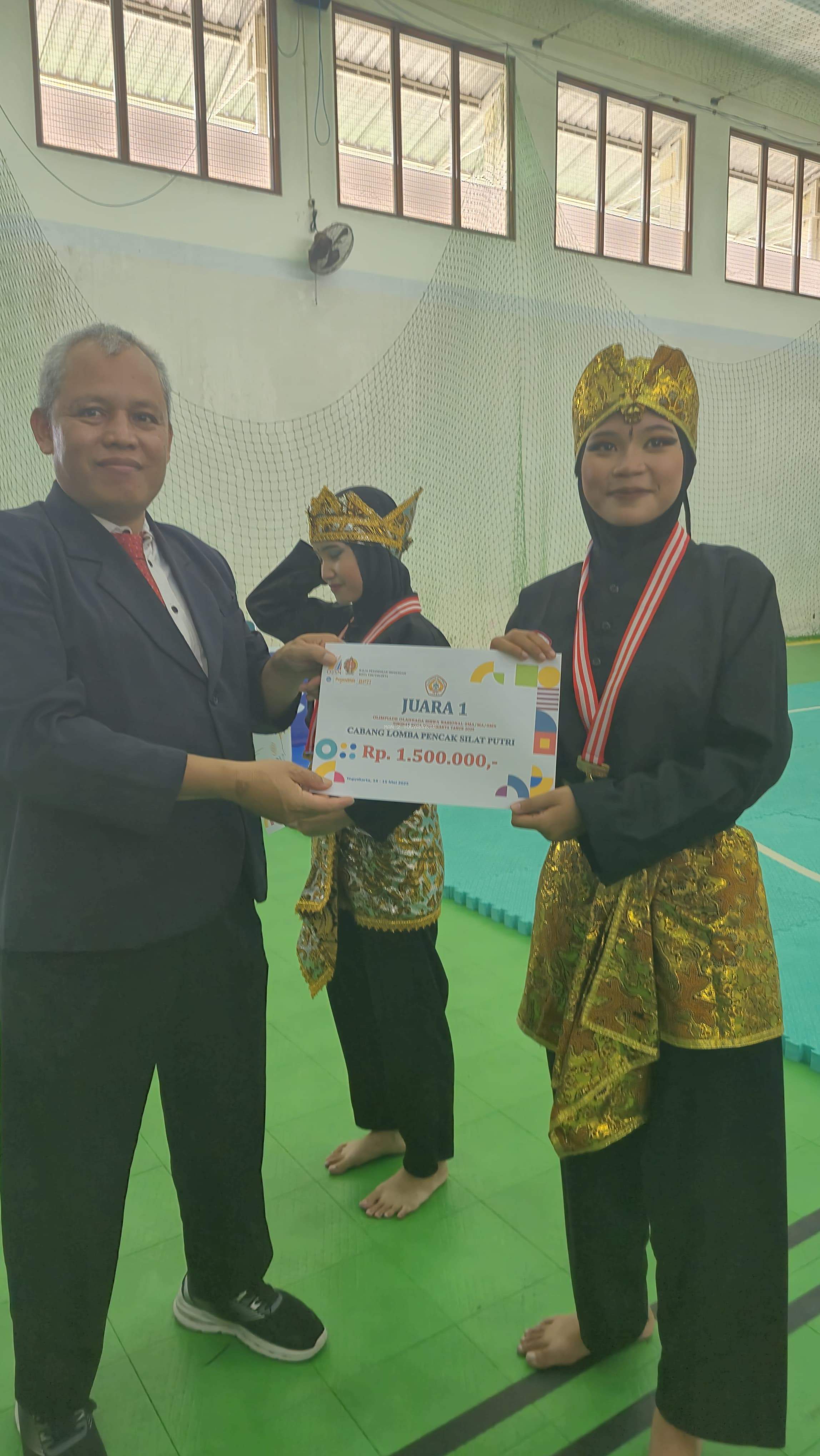 Damar Kemuning Raih Juara I O2SN Pencak Silat Putri Tingkat Kota Yogyakarta dan Siap Berlaga di Tingkat Provinsi