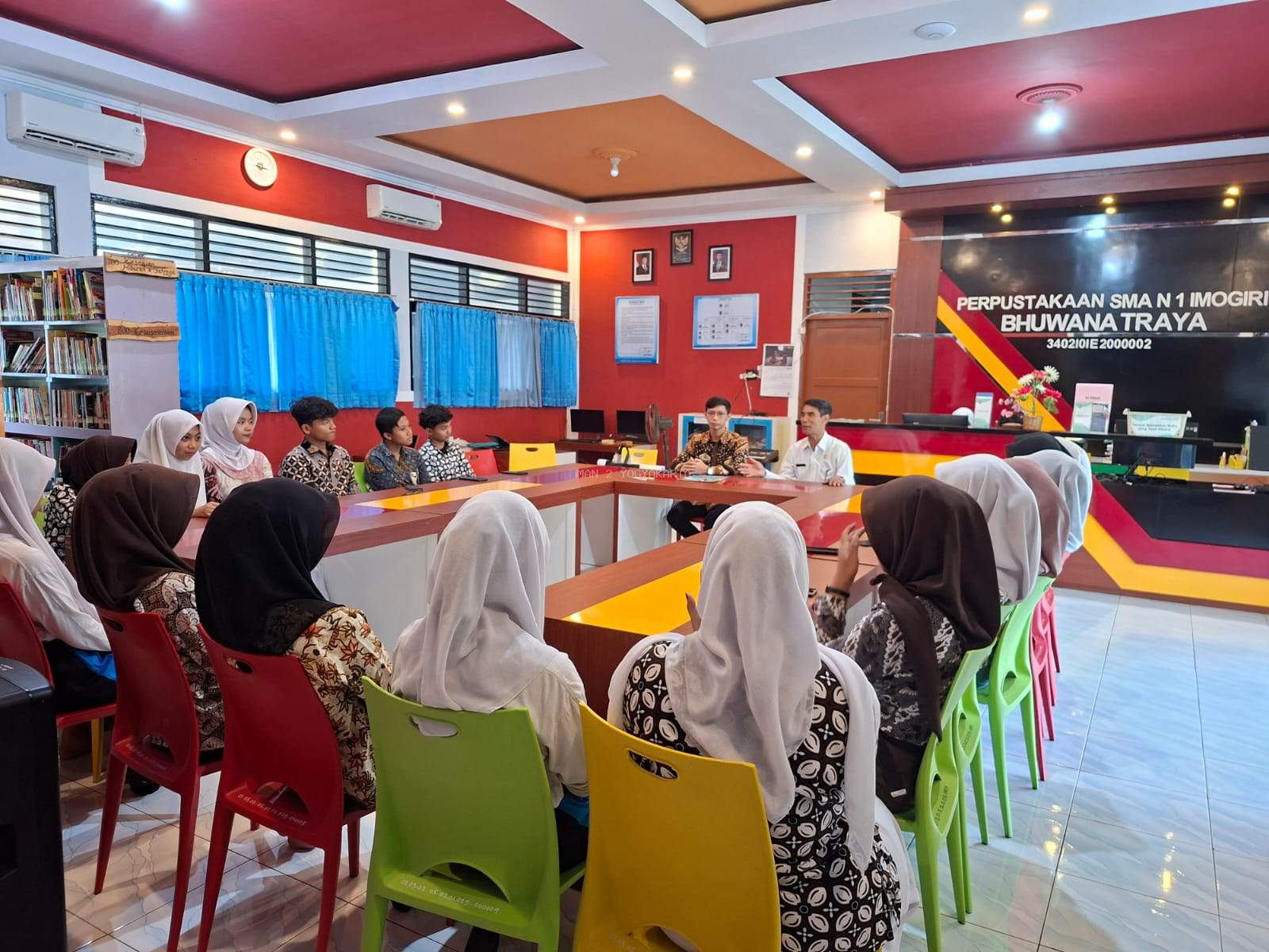 Muhammad Hardiyanto, S.Kom., Alumni Inspiratif, Jadi Narasumber Softcourse Desain PIN di SMA N 1 Imogiri