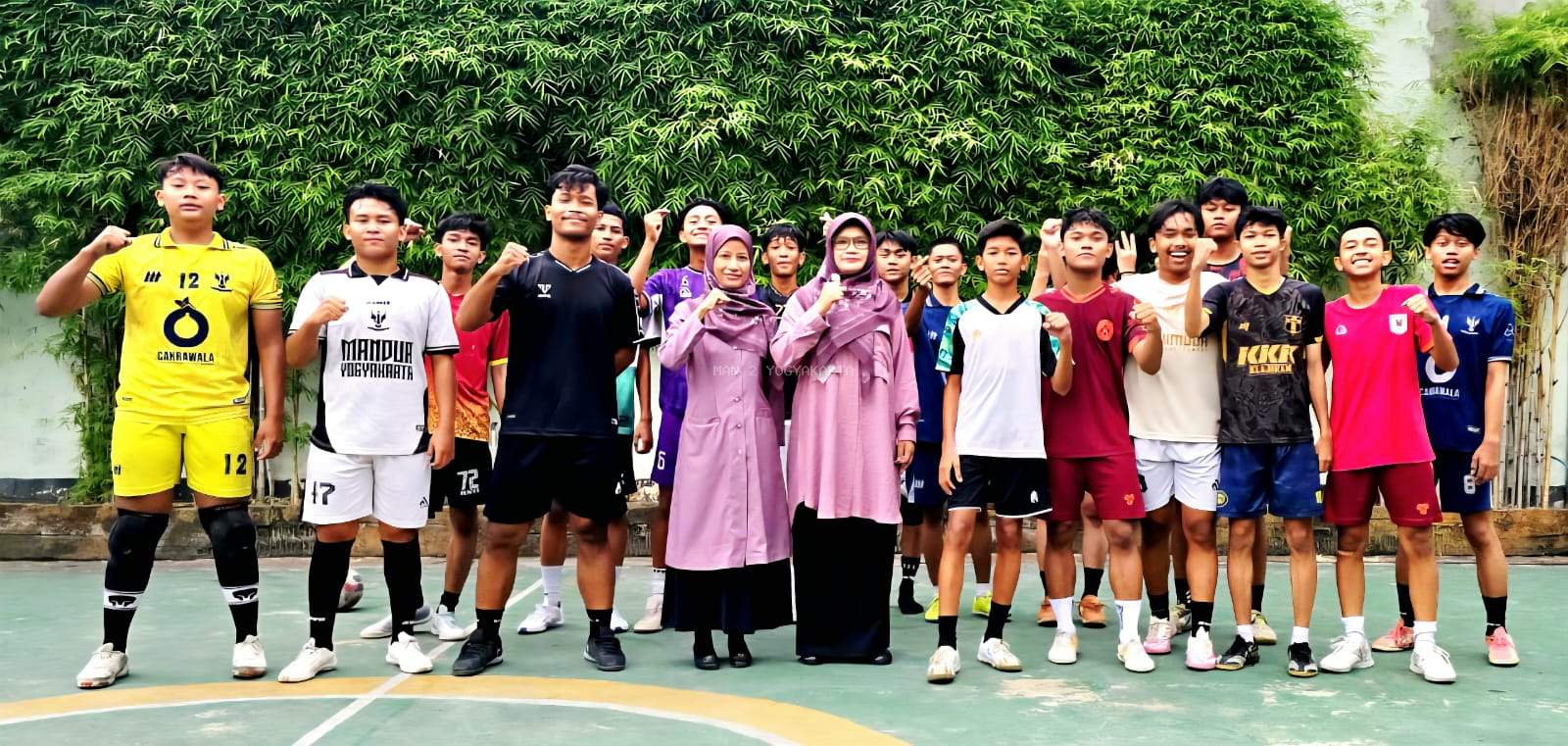Melaju ke Tingkat Nasional, Tim Futsal MAN 2 Yogyakarta Dapat Motivasi Langsung dari Kepala Madrasah