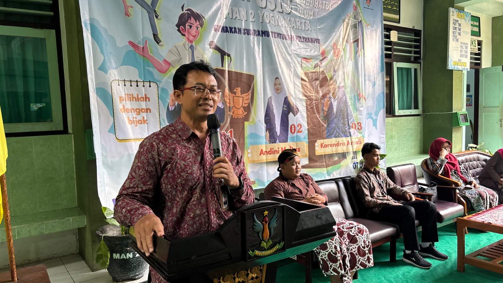 Wujudkan PEMILOS Berintegritas, MAN 2 Yogyakarta Gandeng KPU Kota Yogyakarta Tanamkan Nilai Demokrasi Sejak Dini