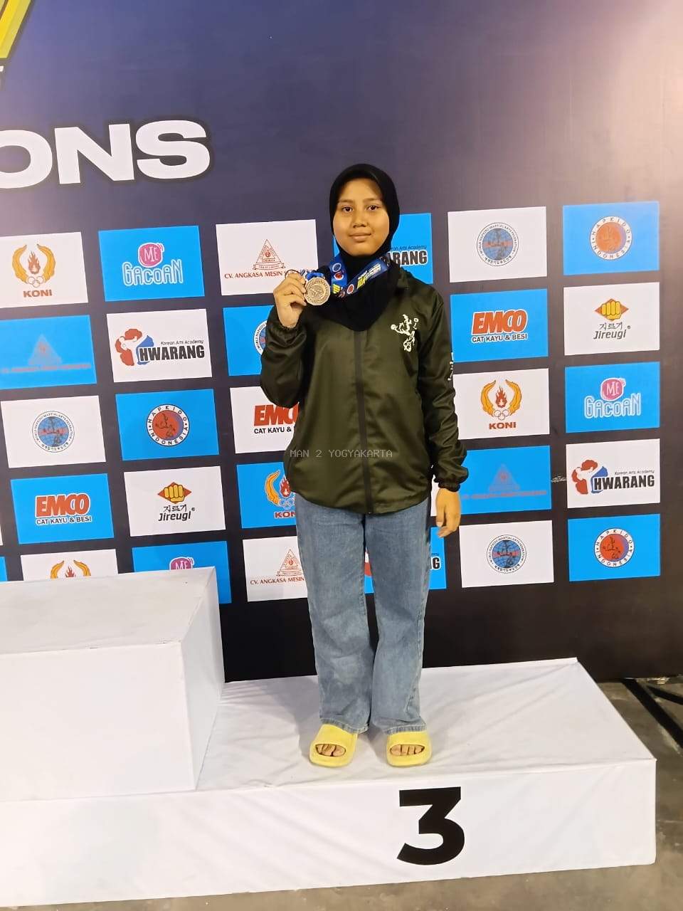 Mutiara Dhuha Nugroho Murid MAN 2 Yogyakarta Raih Medali Perunggu di Kejurnas XVIII Hapkido Indonesia 2025
