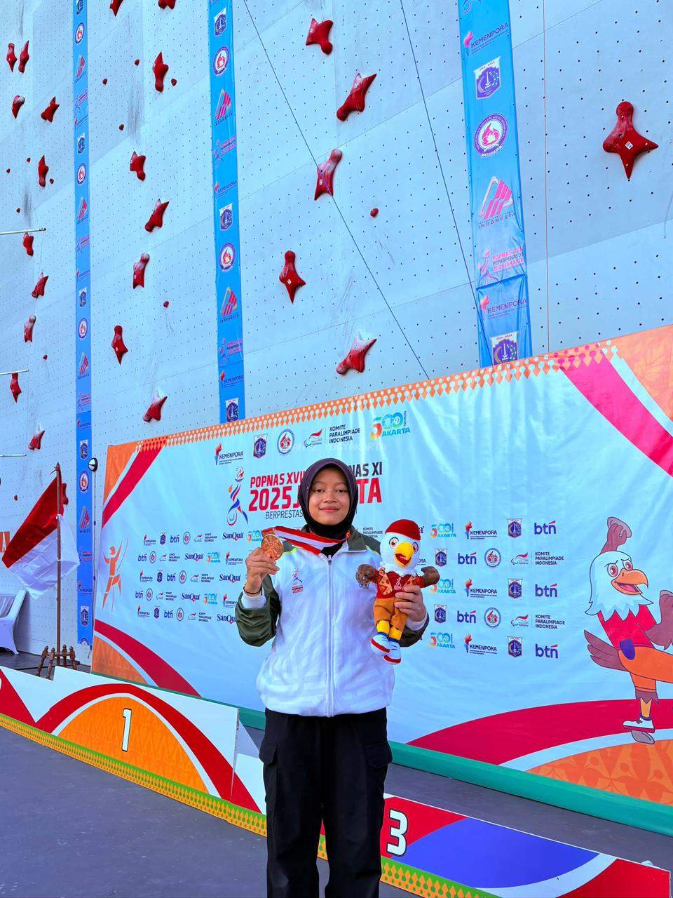 Taqiyya Nur Aziza Murid MAN 2 Yogyakarta, Sumbang Medali Perunggu untuk DIY pada POPNAS XVII Jakarta