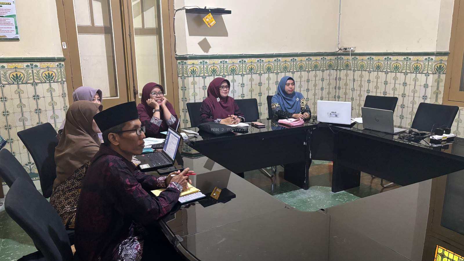 Coaching Serentak, MAN 2 Yogyakarta Hadiri Rapat Koordinasi PMPZI Nasional Secara Daring