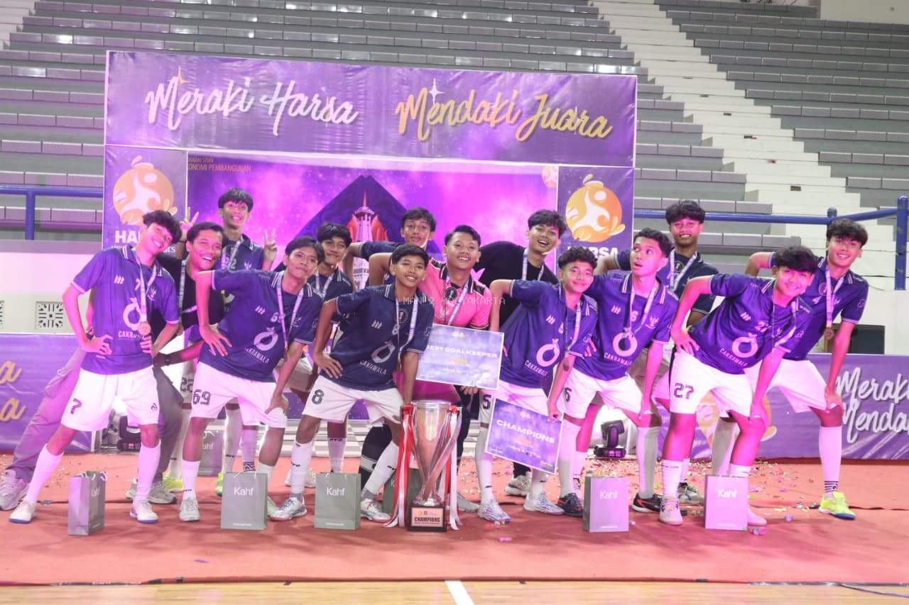 Tim Futsal MAN 2 Yogyakarta Raih Juara I Kompetisi HARSA UII 2026