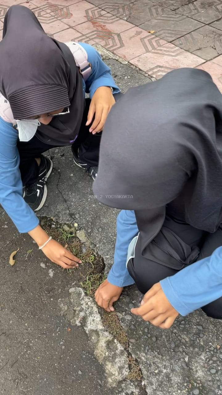 PASKARMATA MAN 2 Yogyakarta Turut Ambil Bagian dalam Aksi Bersih Lingkungan Bersama Wali Kota