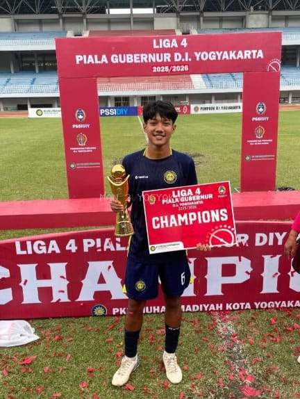 Nur Rahmad Fadila, Murid MAN 2 Yogyakarta, Sukses Ukir Prestasi Juara 1 Liga 4 Piala Gubernur DIY 2025/2026