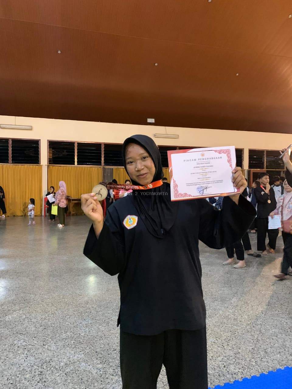 Tampil Mengesankan di Kejurkot, Almira Nadin Falisha, Murid MAN 2 Yogyakarta Raih Juara I Kelas F Putri