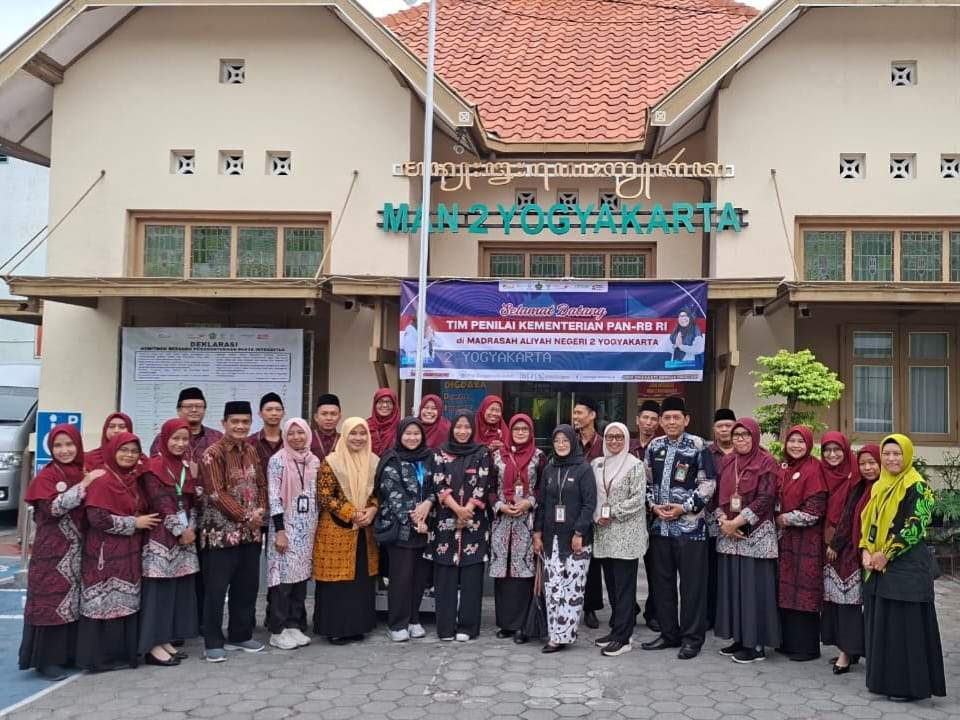 Siap Dikukuhkan WBK oleh KemenPANRB, MAN 2 Yogyakarta Perlihatkan Tata Kelola Berintegritas