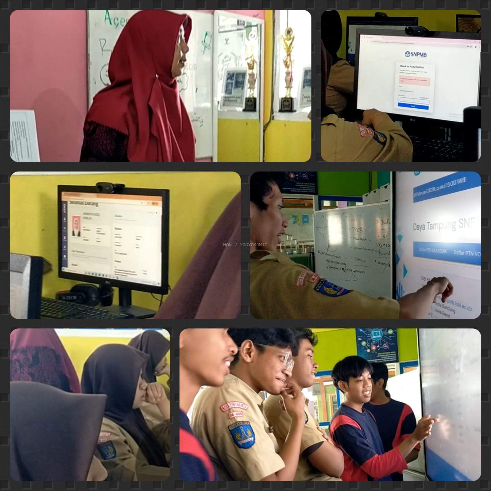 98 Murid MAN 2 Yogyakarta Sukses Daftar  SNBP 2026