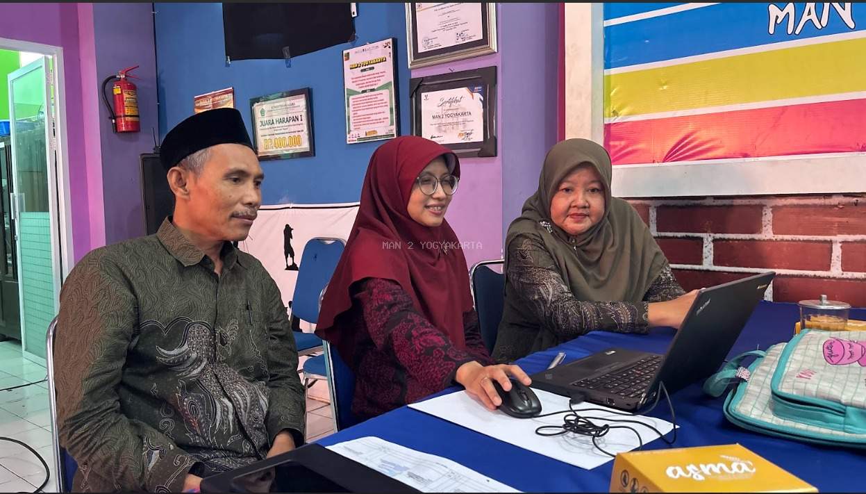 Perkuat Zona Integritas, MTs N 3 Sleman Serap Praktik Baik dari MAN 2 Yogyakarta