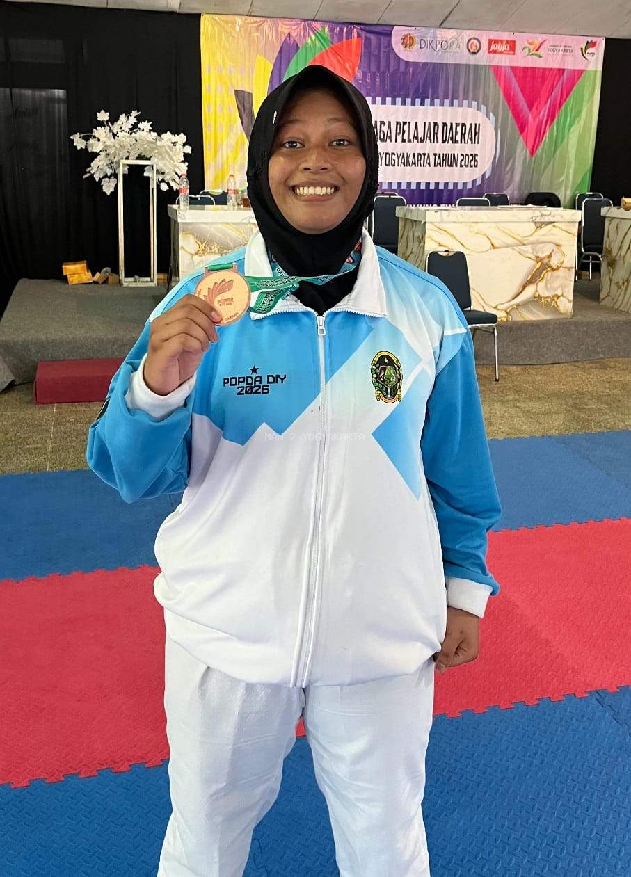Konsistensi Atlet KKO, Anezca Aurelia Shalehah Raih Juara 3 Karate Even Prestisius POPDA DIY 2026