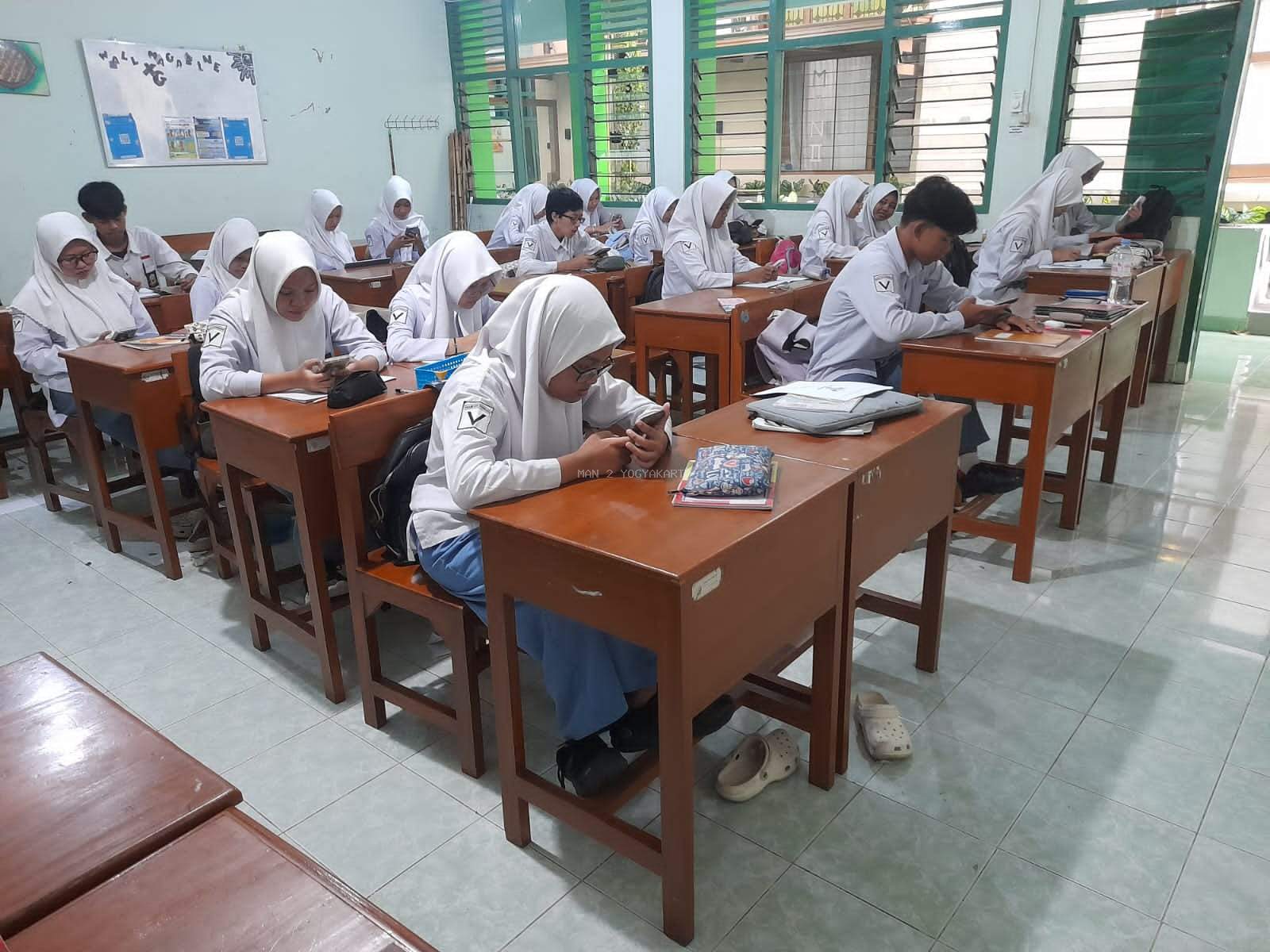 Penguatan Keterampilan Akademik Soshum Geografi MAN 2 Yogyakarta Ditutup dengan Ujian Digital Berbasis JMD