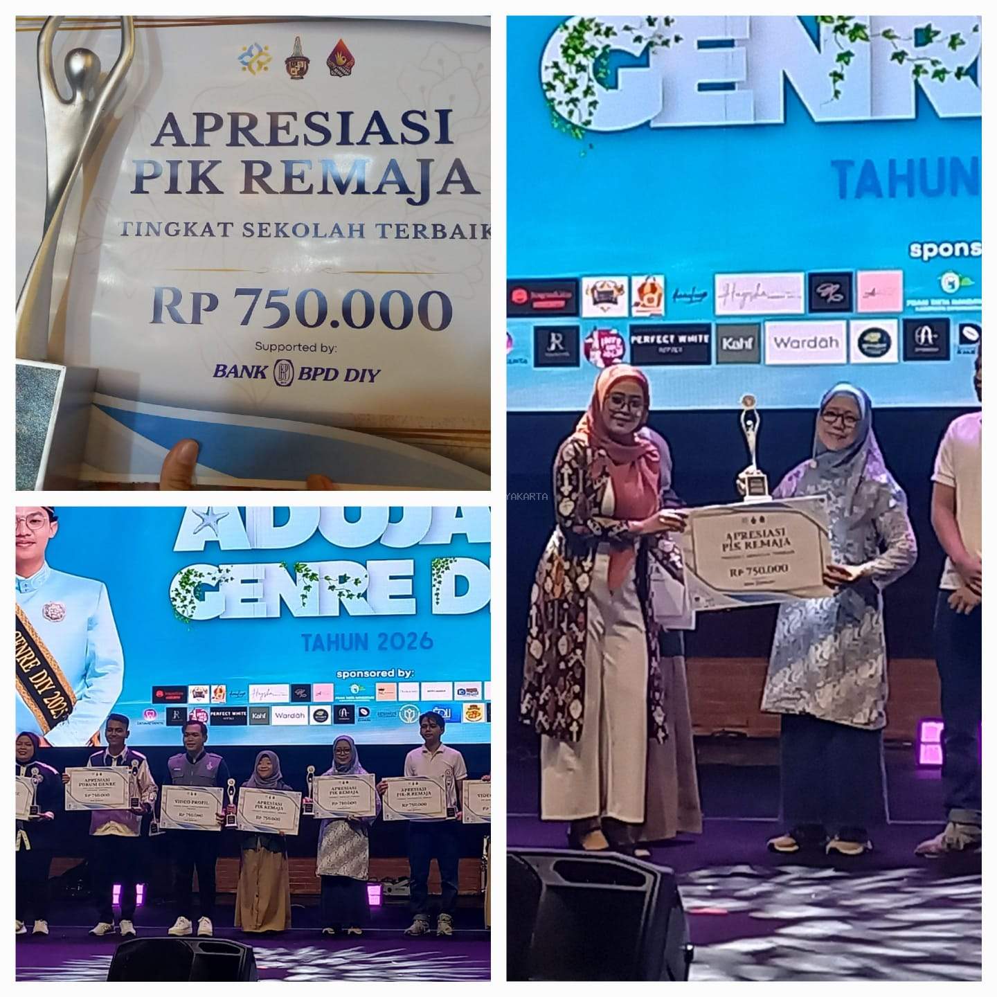 Sabet Juara 1 se-DIY; Program dan Realisasi PIK-R Fortasa MAN 2 Yogyakarta Dinobatkan Terbaik Kategori PIK-R Sekolah di JAK GenRe 2026