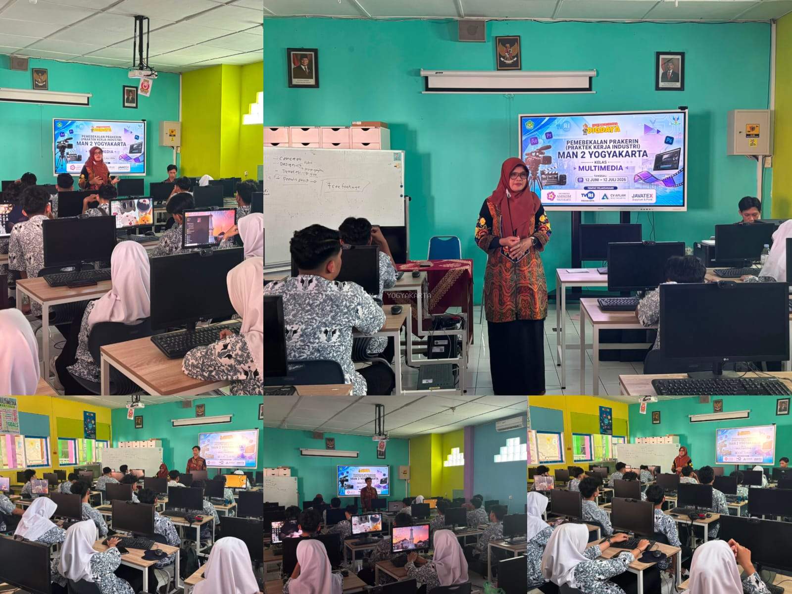 Pembekalan Praktek Kerja Industri Siswa Multimedia MAN 2 Yogyakarta Tahun 2026