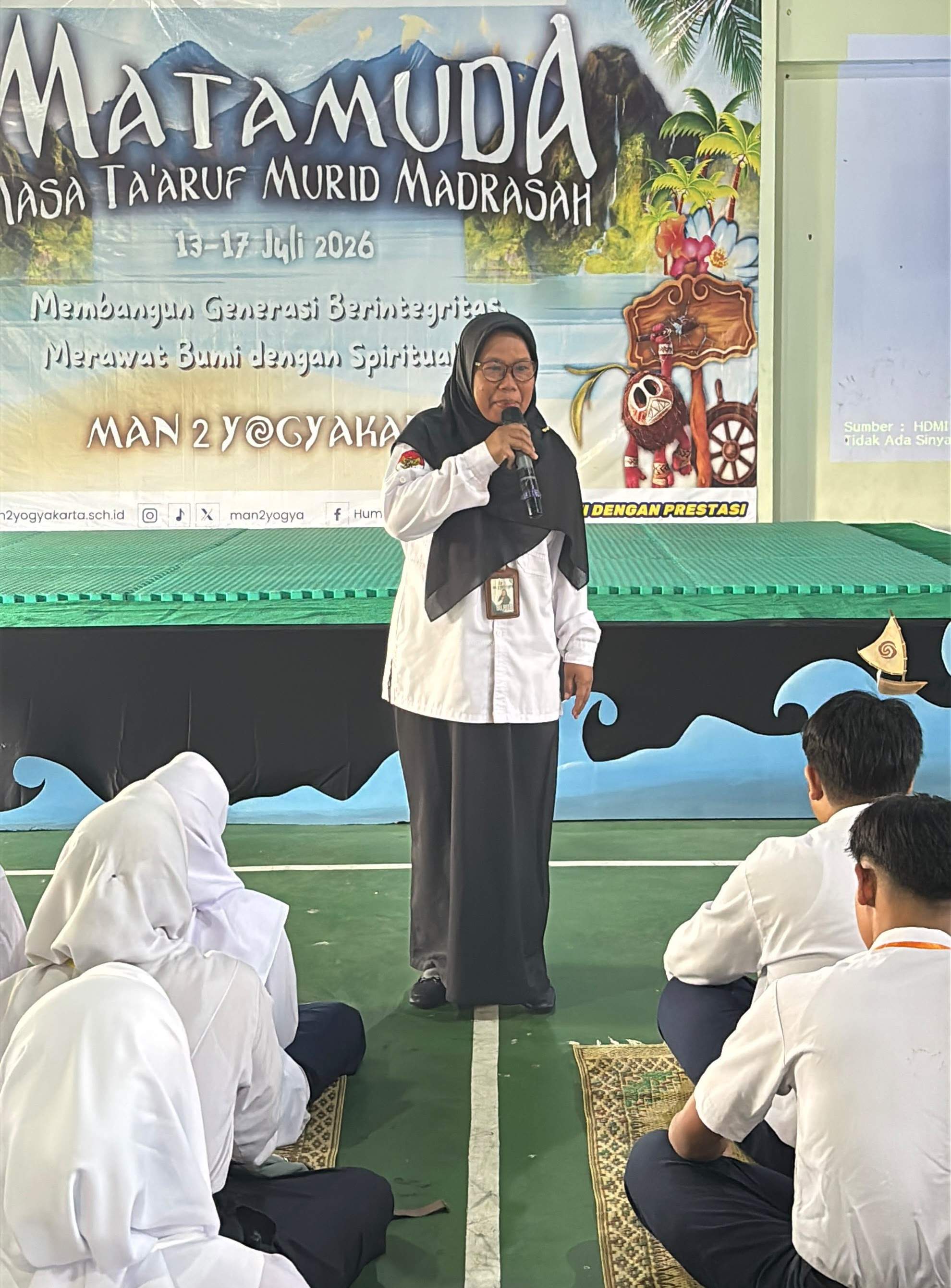 Menyalakan Semangat, Meneguhkan Identitas: Waka Humas Sambut MATAMUDA dengan Wajah Baru Madrasah