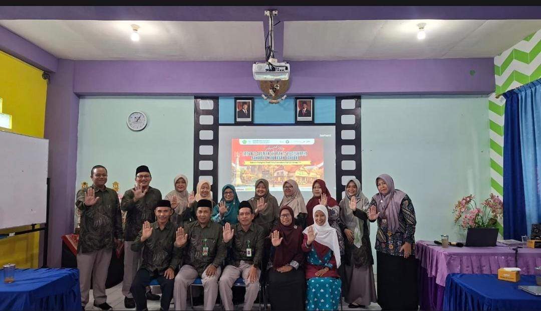Merawat Api Perubahan: SABDA MAN 2 Yogyakarta Kawal Replikasi Zona Integritas MTsN 3 Sleman