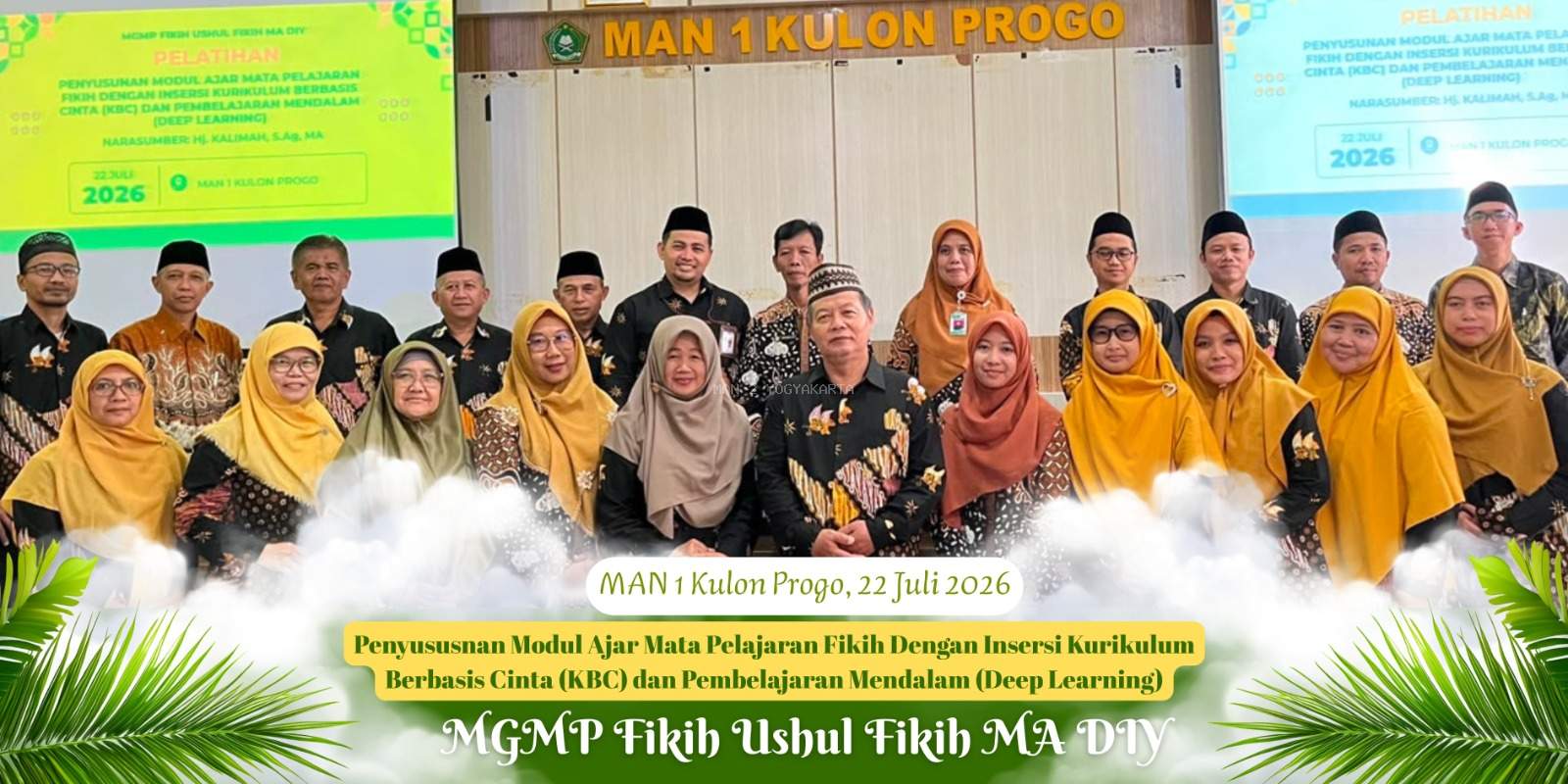 Membangun Ruang Belajar yang Bermakna: Guru Fikih DIY Kembangkan Modul Ajar Berbasis KBC