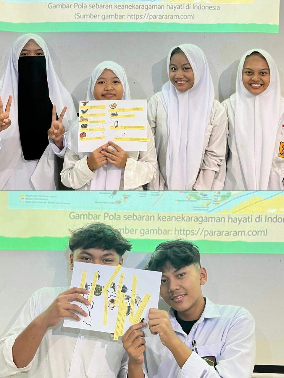 Kelas X KKO Berpetualang Menjadi Kartografer Muda Lewat Peta Keanekaragaman Hayati di Indonesia