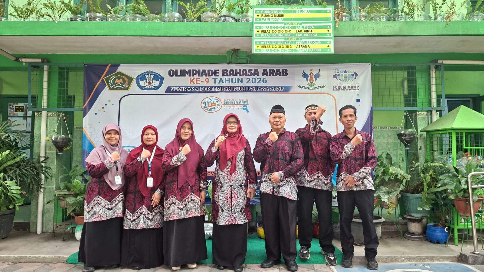MAN 2 Yogyakarta Jadi Tuan Rumah Para Jawara Bahasa Arab DIY di OBA ke-9
