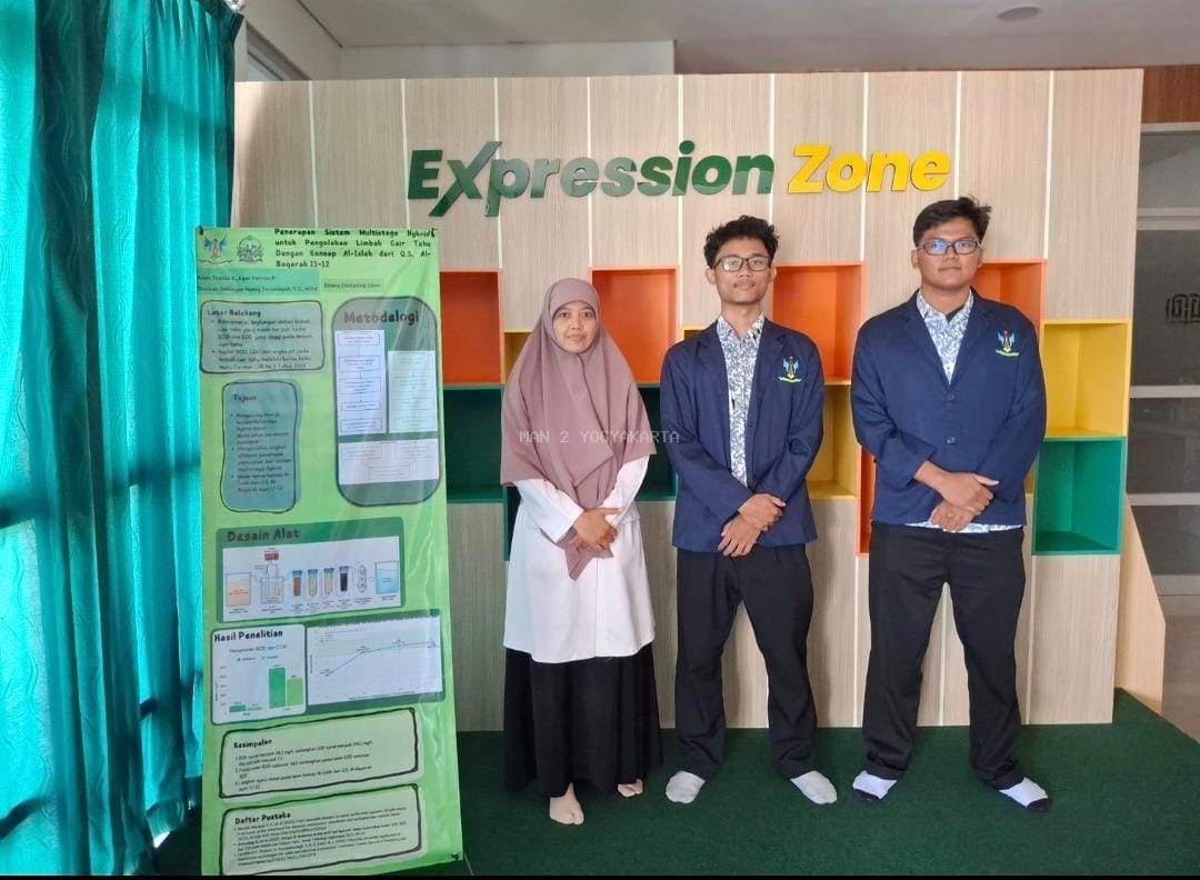 Padukan Sains dan Al-Islah, Siswa MAN 2 Yogyakarta Raih Medali Perak PKM Kota Yogyakarta